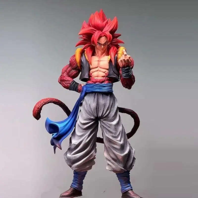 Handmade Small  Wujita Super Saiya Crowd Play Anime Handmade Model Ornament