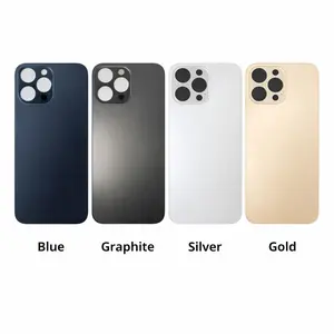 Back Glass Battery Cover Replacement for iPhone 12 Pro Max – Big Hole Design (With LG)