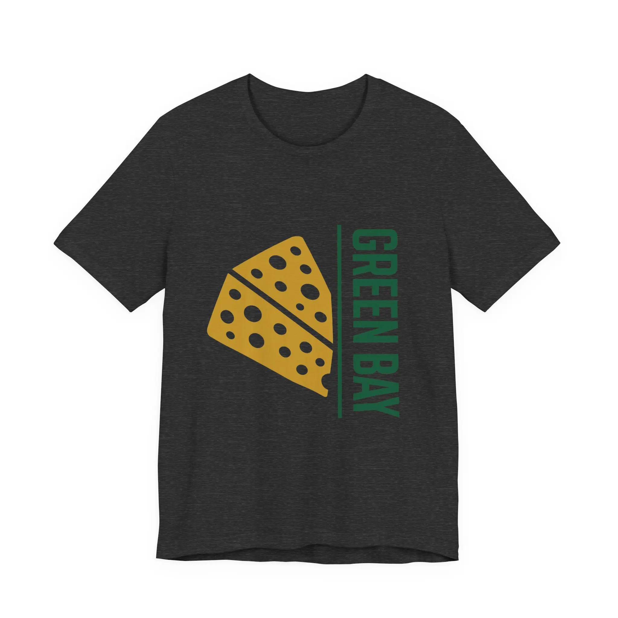 Green Bay Cheese Tee, Unisex Short Sleeve T-Shirt | Green Bay Cheesehead Tee | Wisconsin Pride