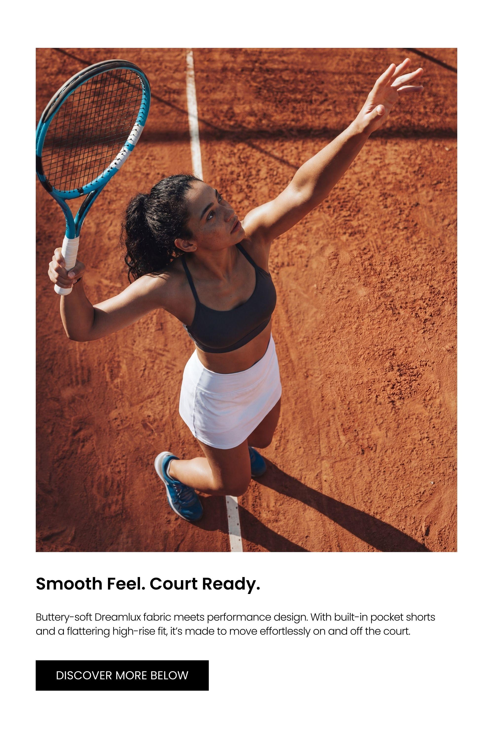 Colorfulkoala Dreamlux High Waisted Tennis Skirt for Women with Built-in Pocket Shorts – Buttery Soft Athletic Skort