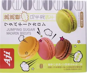Aji Jumping Sugar Macaron Biscuits (133g/4.69 oz)