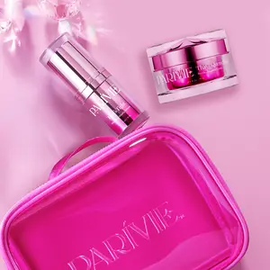 Parívie | Travel-Size Firming & Hydration Skincare Set | Barrier Support + Lift | Free Bag