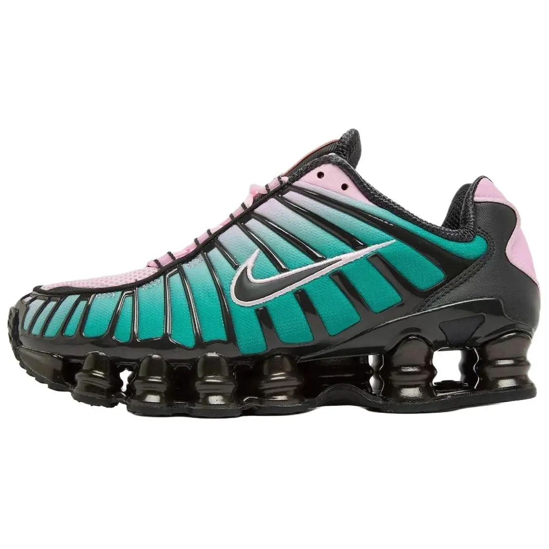 Nike Women's Shox TL 'Watermelon' Sports Sneaker, Casual Wear, Lightweight and Responsive Cushioning, Vibrant Pink Sneakers