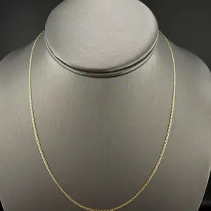 14k Gold Chain Size 18" 1.4mm - Elegant and Durable Jewelry Accessory for Everyday Wear