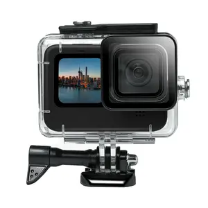 GoPro 9/10 Waterproof Case, Underwater Diving Gear Protective Case (Black)