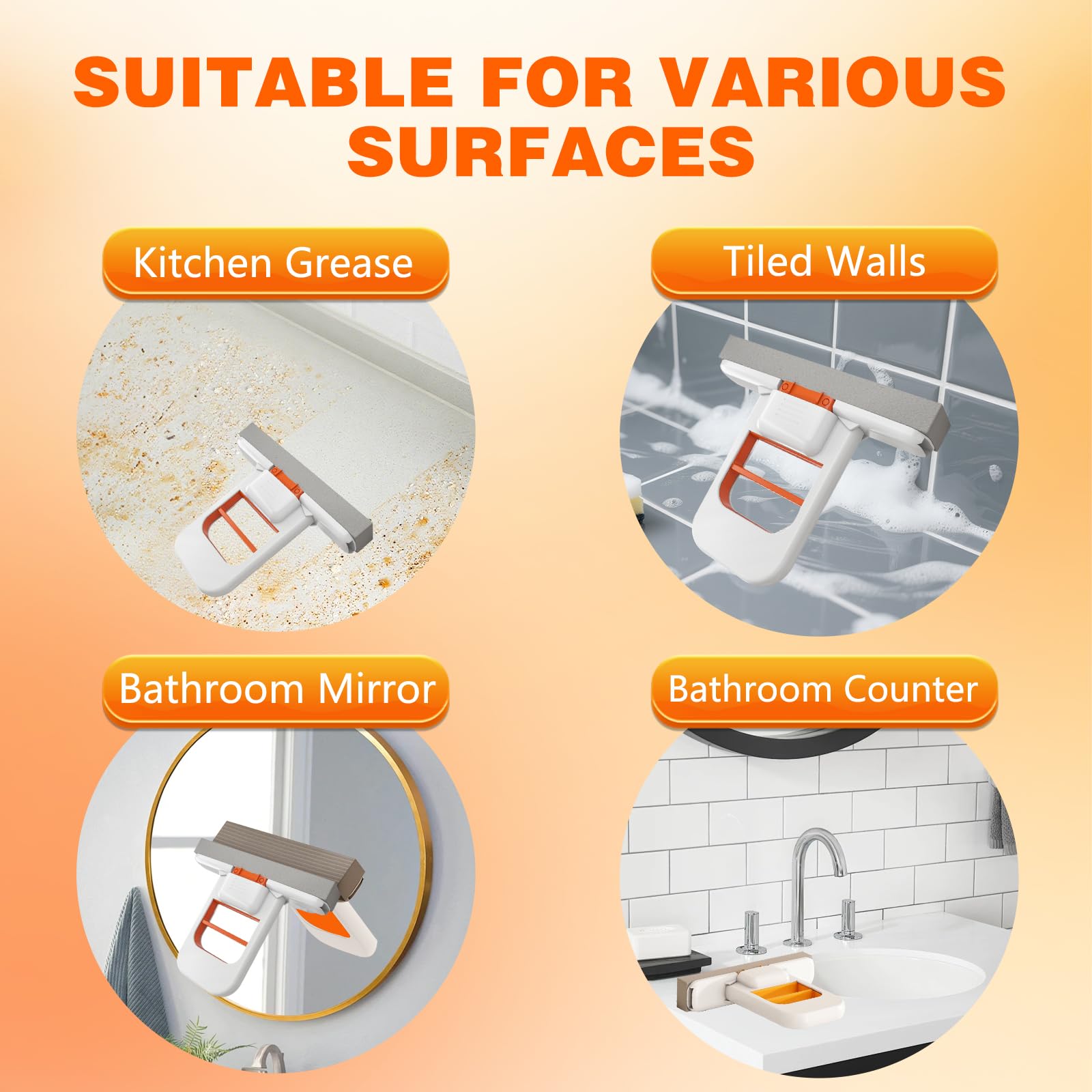 Mini Foldable Desktop Mop, 2025 Upgrade Squeeze Sponge Cleaning Tool, Mop Suitable for Mirrors, Glass Doors, Kitchens, Bathrooms, Tile Walls & Windowsills Mini Foldable Desktop Mop, 2025 Upgrade Squeeze Sponge Cleaning Tool, Mop Suitable for Mirrors, Glass Doors, Kitchens, Bathrooms, Tile Walls & Windowsills