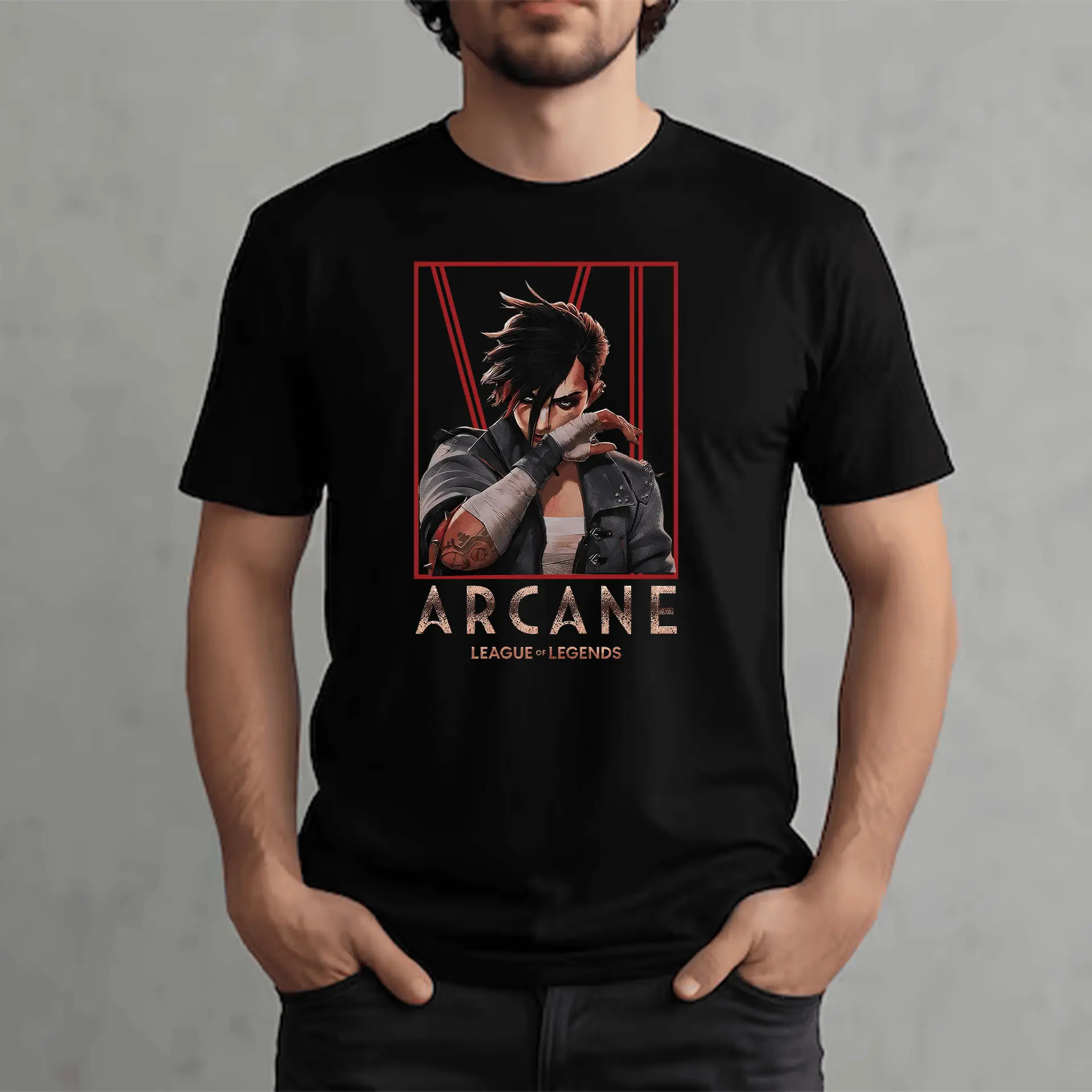 Arcane JinX T-Shirt | Gaming Shirt | LOL Shirt