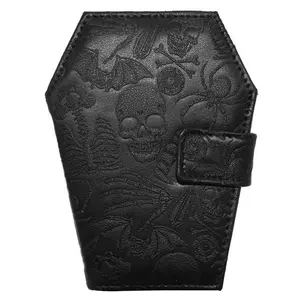 Embossed Skull Coffin Wallet Embossed Skull Coffin Wallet