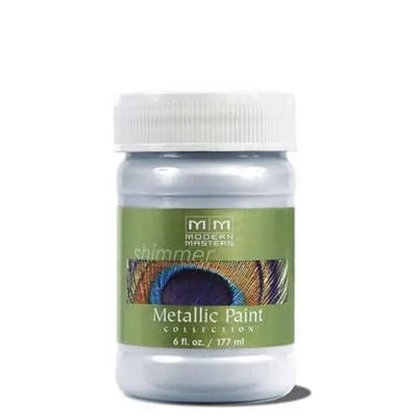 MODERN MASTERS ME150 6 oz. Silver Metallic Paint