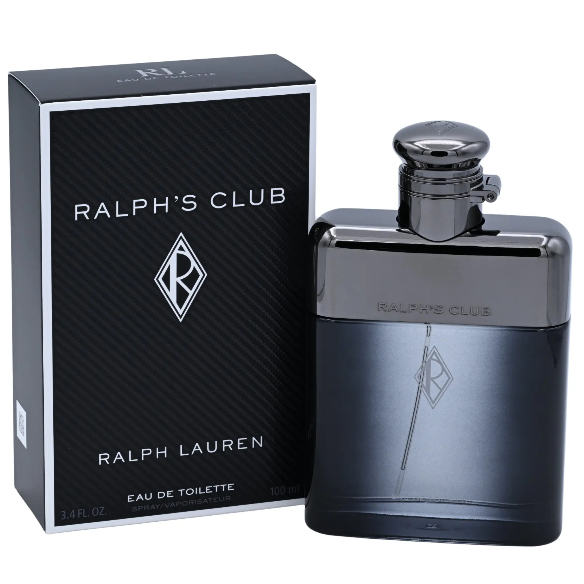 Ralph Lauren Ralph's Club Eau de Toilette for Men, Woody-Aromatic Fragrance with Cedarwood & Vetiver, 3.4 fl oz Spray, Scented Fragrance Perfume, Woody & Earthy, Men's Cologne, Fragrances, Signature Scent