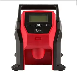 Milwaukee M12 12-Volt Lithium-Ion Cordless Electric Portable Inflator Tool Only with LCD Display Fastest Cordless Tire Inflator 120PSI Capability