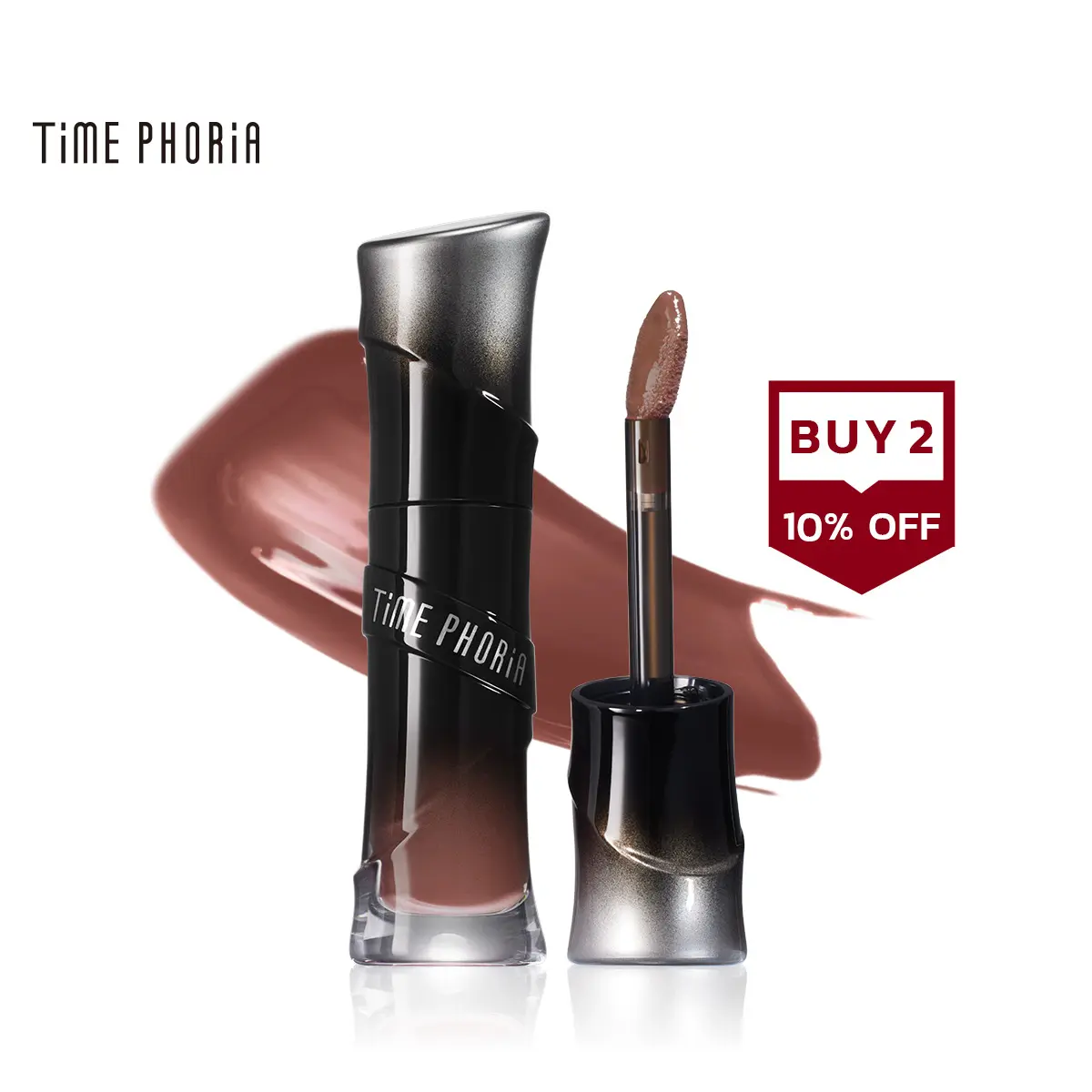 [TIMEPHORIA NEW LAUNCH] LUNARA FROST 3D Lip Gloss - Makeup Cosmetic, Futuristic 3D Effect, Vibrant Pink, Hyaluronic, Glossy Pigment, Stellar Collection, Perfect for Bold Looks
