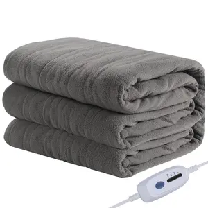 Heated blankets Electric blanket Twin Full Sizes Soft Warm and Durable Fleece 4 Levels of Adjustable Fast Heating, 10 Hour Intelligent Automatic Shutdown, Machine Washable, Gift for Winter, Cozy Night, Home Use, Christmas Stockings Fill Gifts