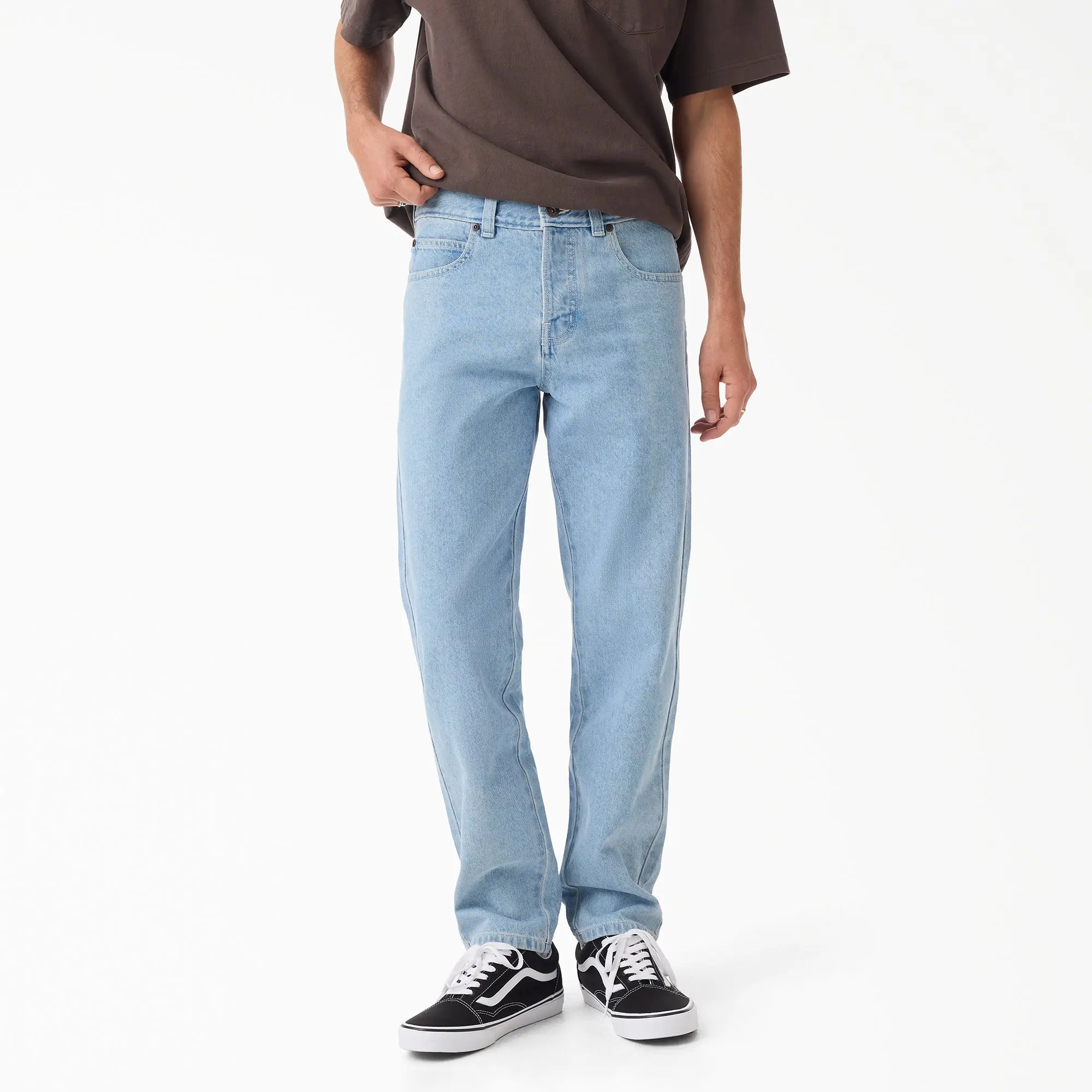 Dickies 982 Slim Tapered Jeans, 100% Cotton Denim Fabric, Workwear Style Pants Classic