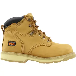 Timberland PRO Mens Pit Boss 6 Inch Electrical Steel Toe  Work/Duty - Brown
