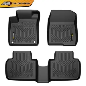 Floor Mats Fit For 18-22 Honda Accord Sedan Waterproof Protection Liners TPE Car Mats