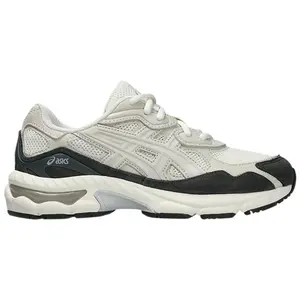 ASICS Gel-NYC Cream Smoke Grey 1204A175-101 GS Fashion Shoes New