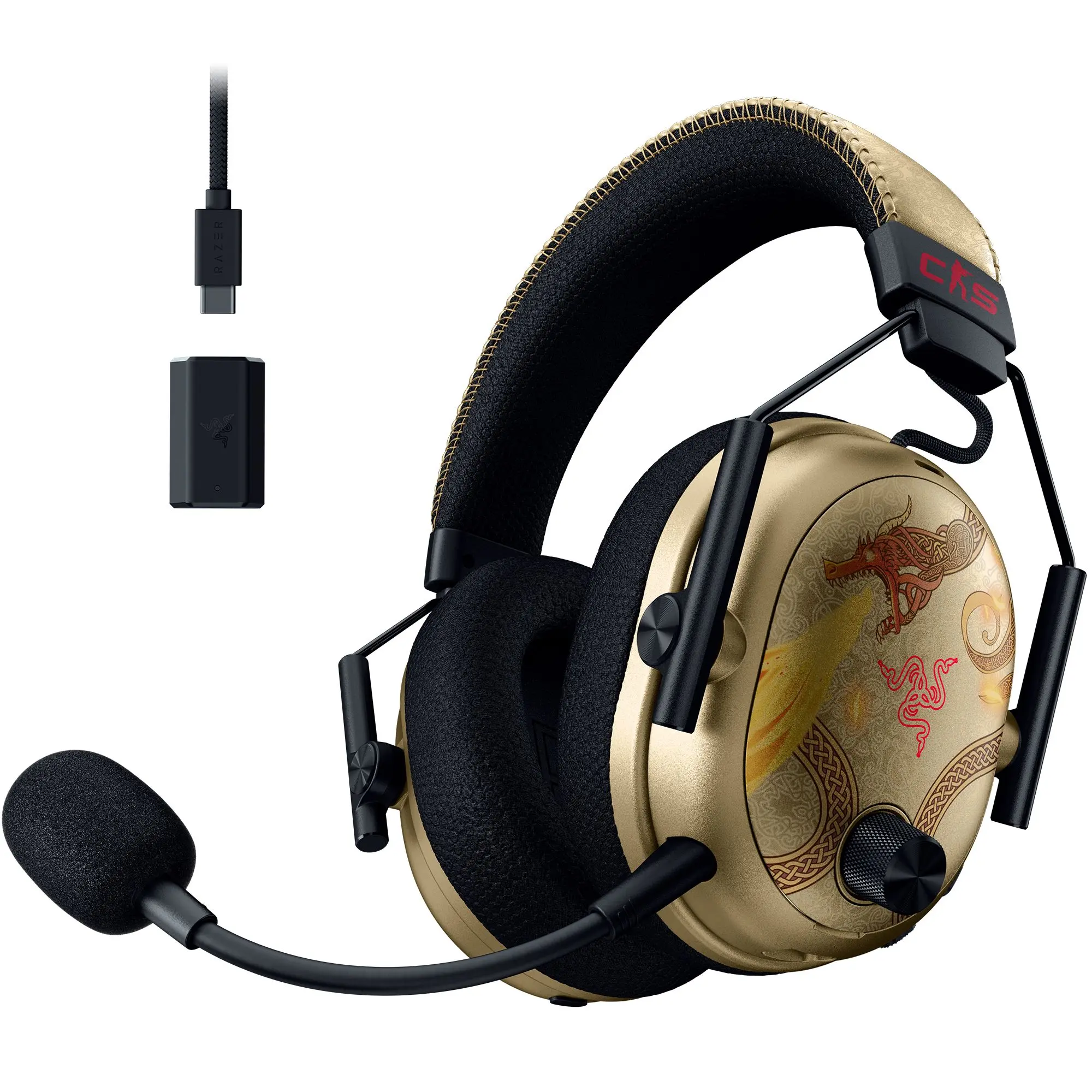 Razer BlackShark V3 Pro Wireless ANC Esports Gaming Headset - Counter-Strike 2 Edition