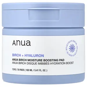 Anua Birch Moisture Boosting Pad, 70 Pads