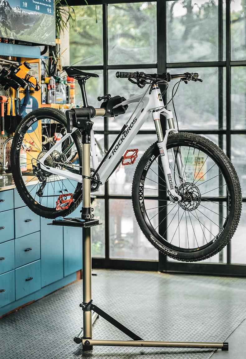 ROCKBROS Bike Repair Stand Max 65 lbs Home Bike Bicycle Stand for Mechanic Maintenance Rack Road Mountain Bikes Repair Stand