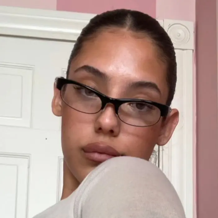 MF PRINCESS 90's Small Clear Glasses