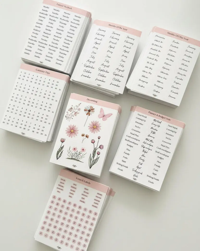 The Planning Sticker Pack