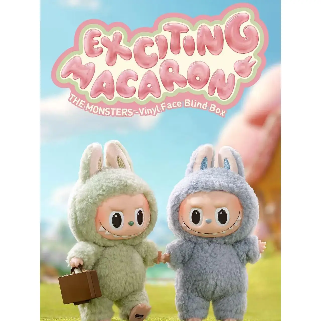 (DAREN1004) POP MART THE MONSTERS - Exciting Macaron Vinyl Face Blind Box