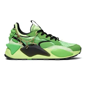 PUMA Mens Hoops X Lafrance Rs Xl Lace Up Sneakers Shoes Casual - Green