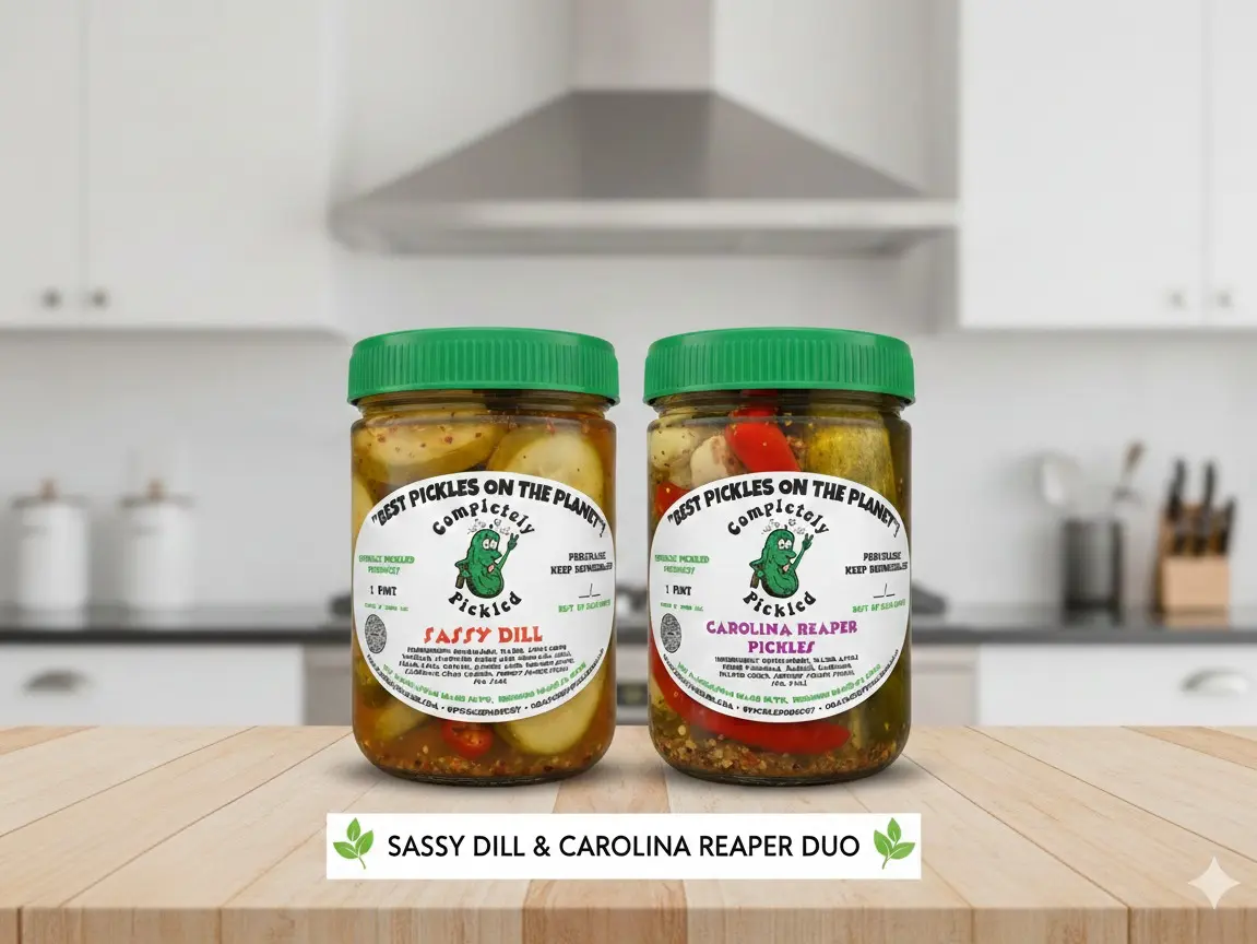 Sassy Dill & Carolina Reaper Pickle Bundle