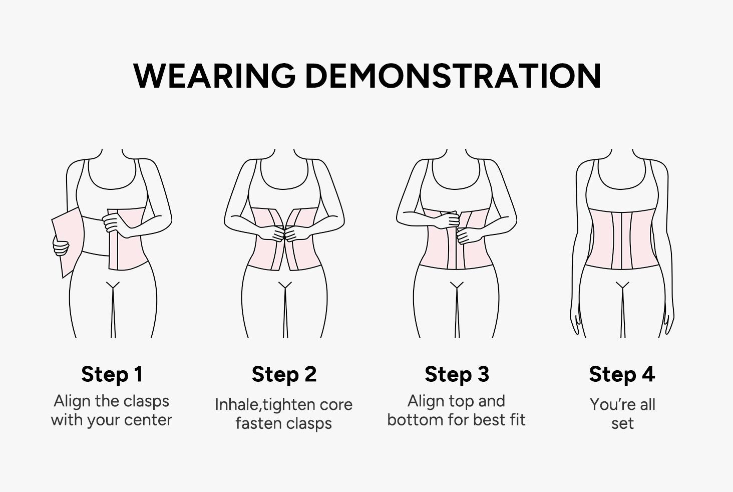 [Live] Nebility Women's Daily Shapewear Belt - Seamless Breathable Waist Slimmer, Tummy Control Compression & Scrunch Back Waistband, Minimalist Comfort Style Womenswear Basic