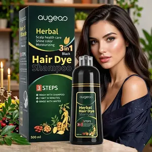 【Mother's Day】3-in-1 Hair Dye Shampoo for Gray Hair, Instant Hair Color Shampoo, Herbal Bubble Hair Dye, Fast 10 Minute Coloring, Easy Home Hair Dye for Men Women, Trending Beauty Product salon，When giving gifts