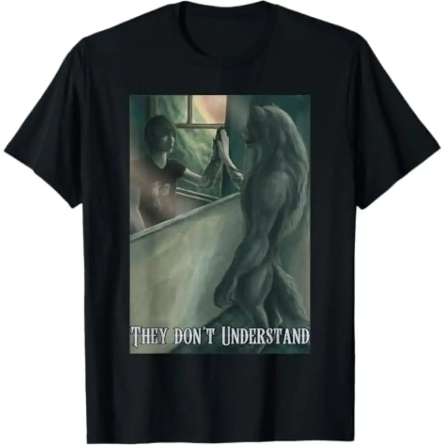 Summer t Shirts Werewolf Ripping Meme Alpha Wolf Werewolf Literally Me T-Shirt