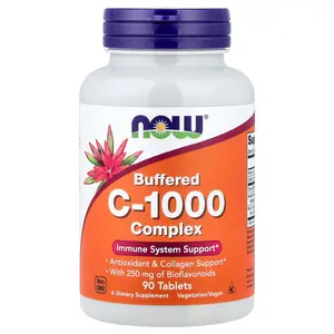 NOW Foods Buffered C-1000 Complex, 90 Tablets