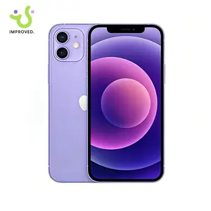 Refurbished iPhone 12 128GB Purple (Unlocked) - Excellent condition, 6.1″ display, supports any carriers, like-new performance, 1-Year Warranty by JunQ Trading