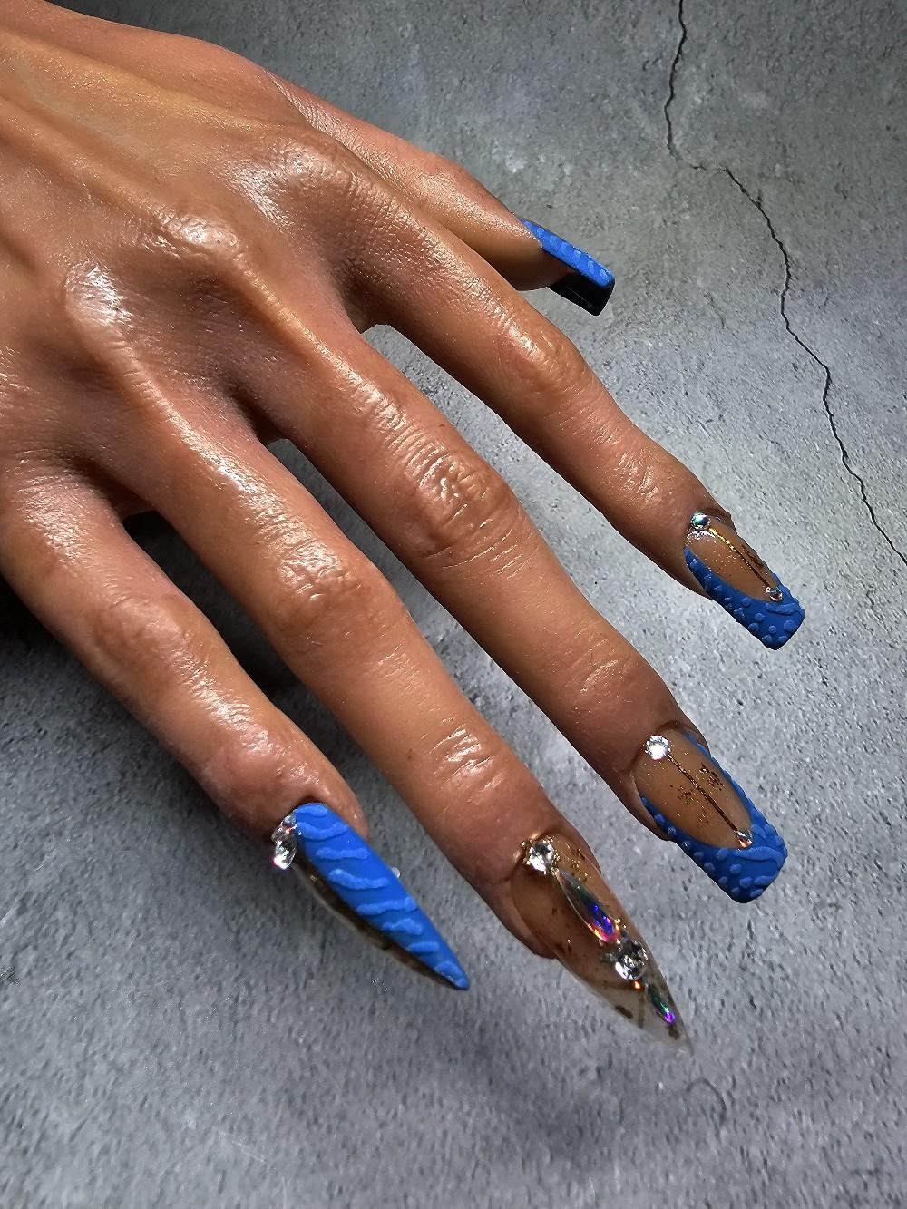 Realistic Silicone Nail Practice Hand  Nail Art  Manicure