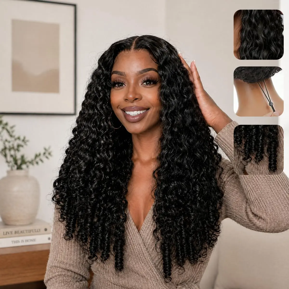 [Premium Offer]Liqusee 13x6 Full Lace Frontal Wig Burmese Curly Wig 180% Density Human Hair Wig 13x6 HD Transparent Lace Frontal Wigs with Spiral Curls End Pre Plucked 15A Burmese Virgin Human Hair Wigs for Women #SummerWins #tiktokshopsummersale