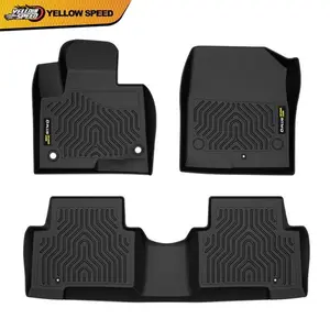 All Weather TPE Floor Mats New Fit For Hyundai 2013-2018 Santa Fe Sport 5-Seater Easy To Clean Tpe Material