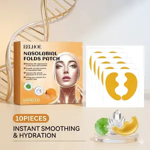 Nasolabial fold firming patch: Reduces fine lines, lifts and firms facial skin, moisturizes and hydrates.