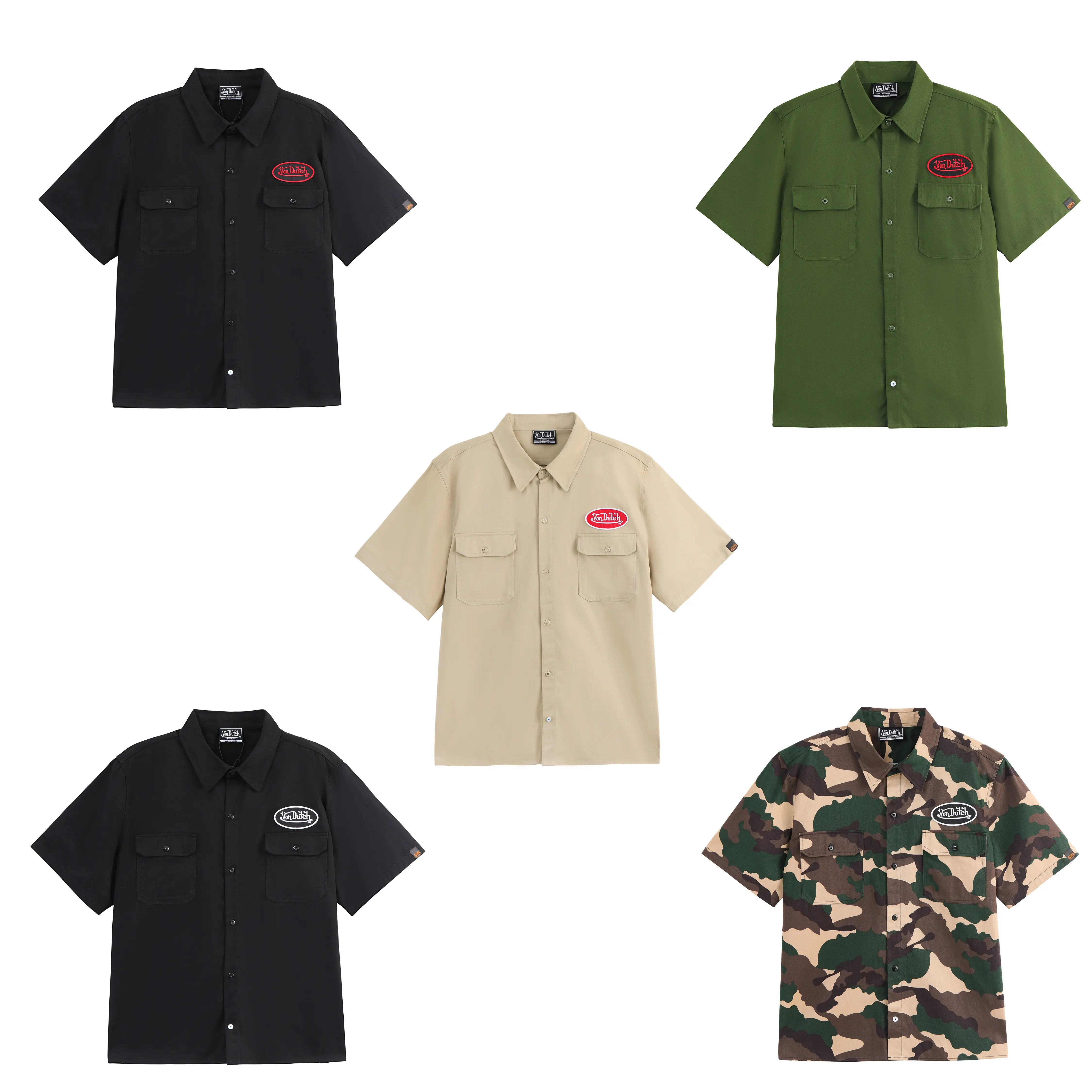 Von Dutch Classic Mechanic Shirts - All Styles