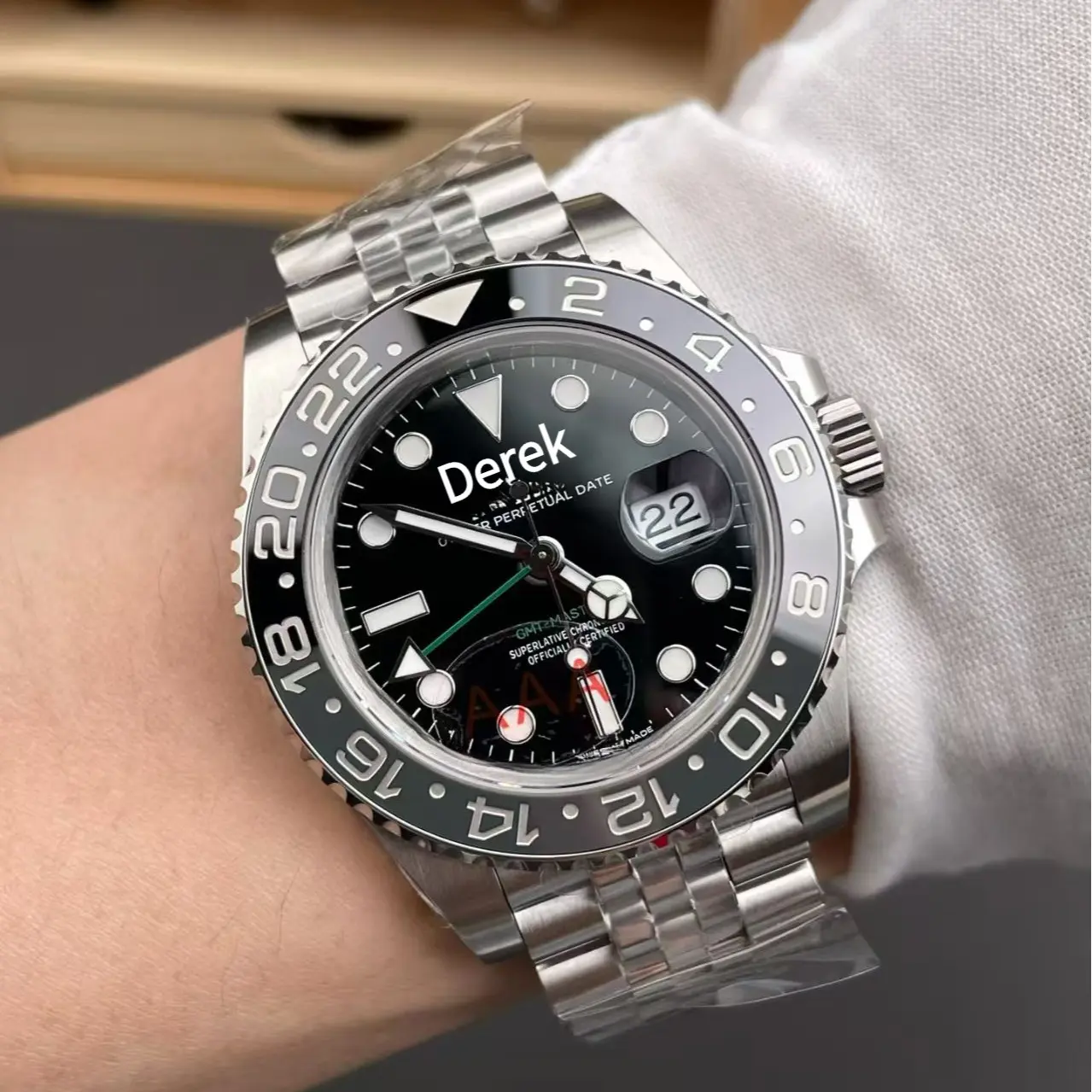 【Derek】Bruce 3285 movement, with a highly consistent rim color, accepts modifications, and is perfect in all aspects. There are 5 versions of medium quality or above, with various colors to choose from
