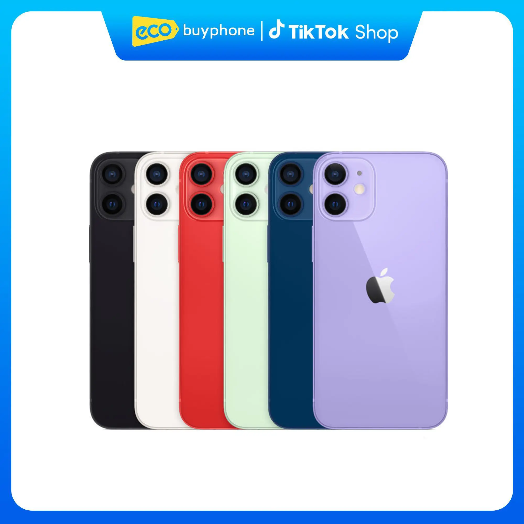Refurbished iPhone 12 Mini Unlocked Smartphone - Excellent Condition, 1-Year Warranty, Versatile Mobile Cellphone Device with High-Performance Camera, Oled Display