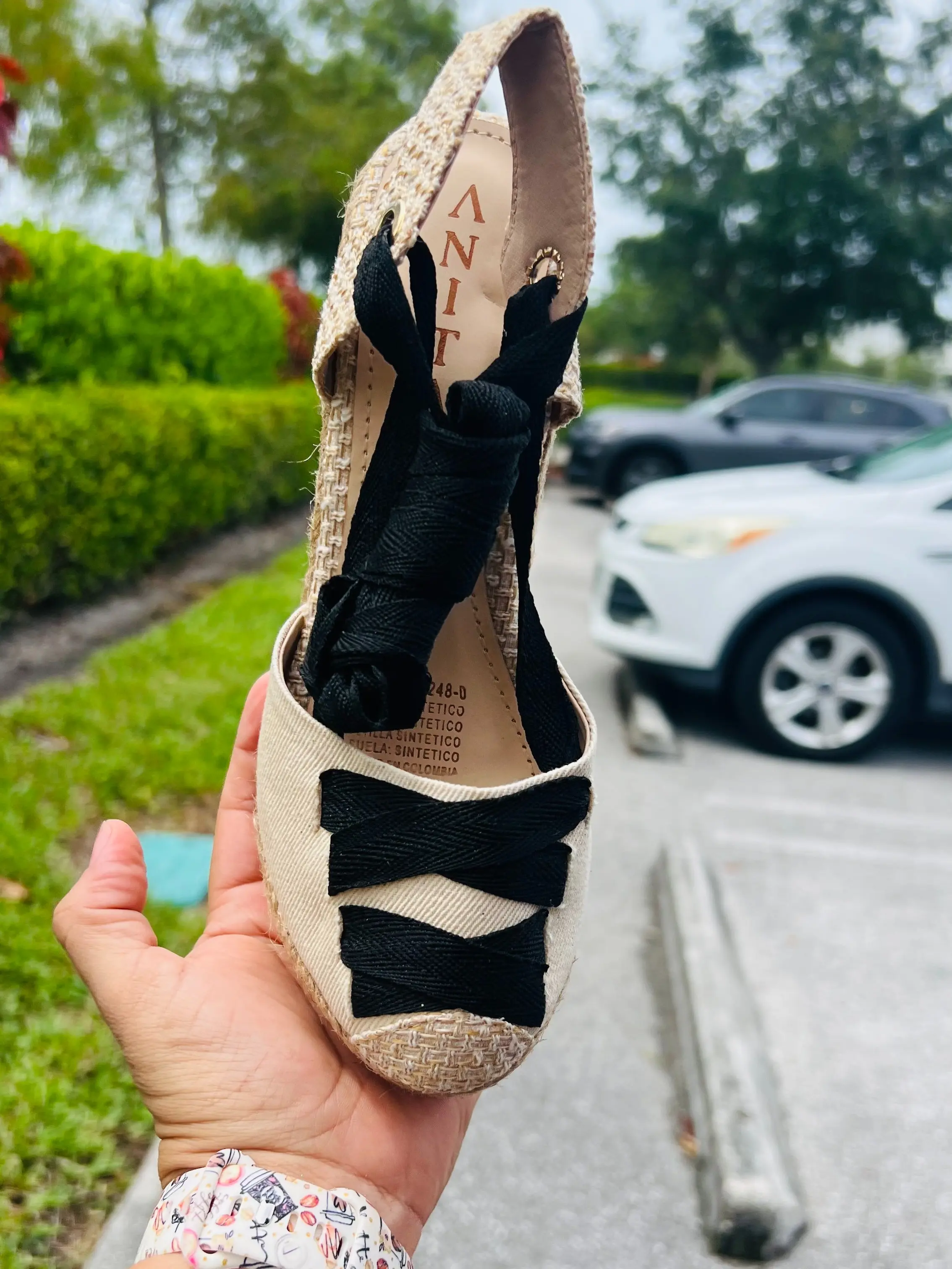 Valentina Handmade Colombian 4 Inch Platform Wedge Sandals – Lace-Up Espadrilles for Women