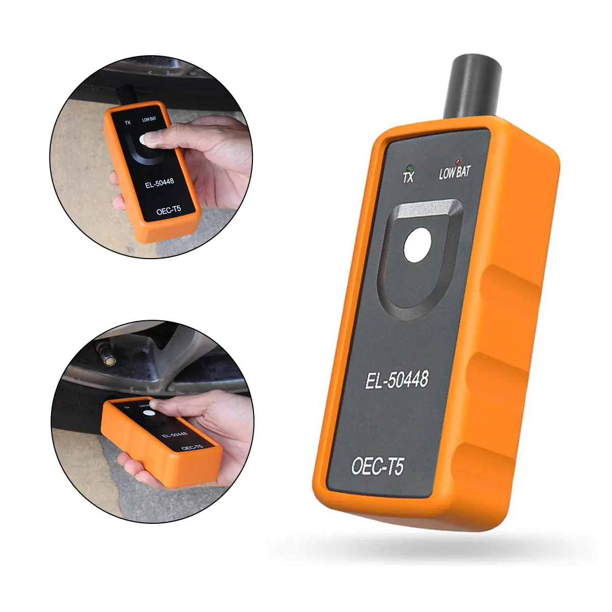 2026 Edition OEC-T5 TPMS Relearn Tool - Tire Pressure Monitoring System Sensor Activation Programming Car Tool for Automotive Repair & Inspection, Car Tools