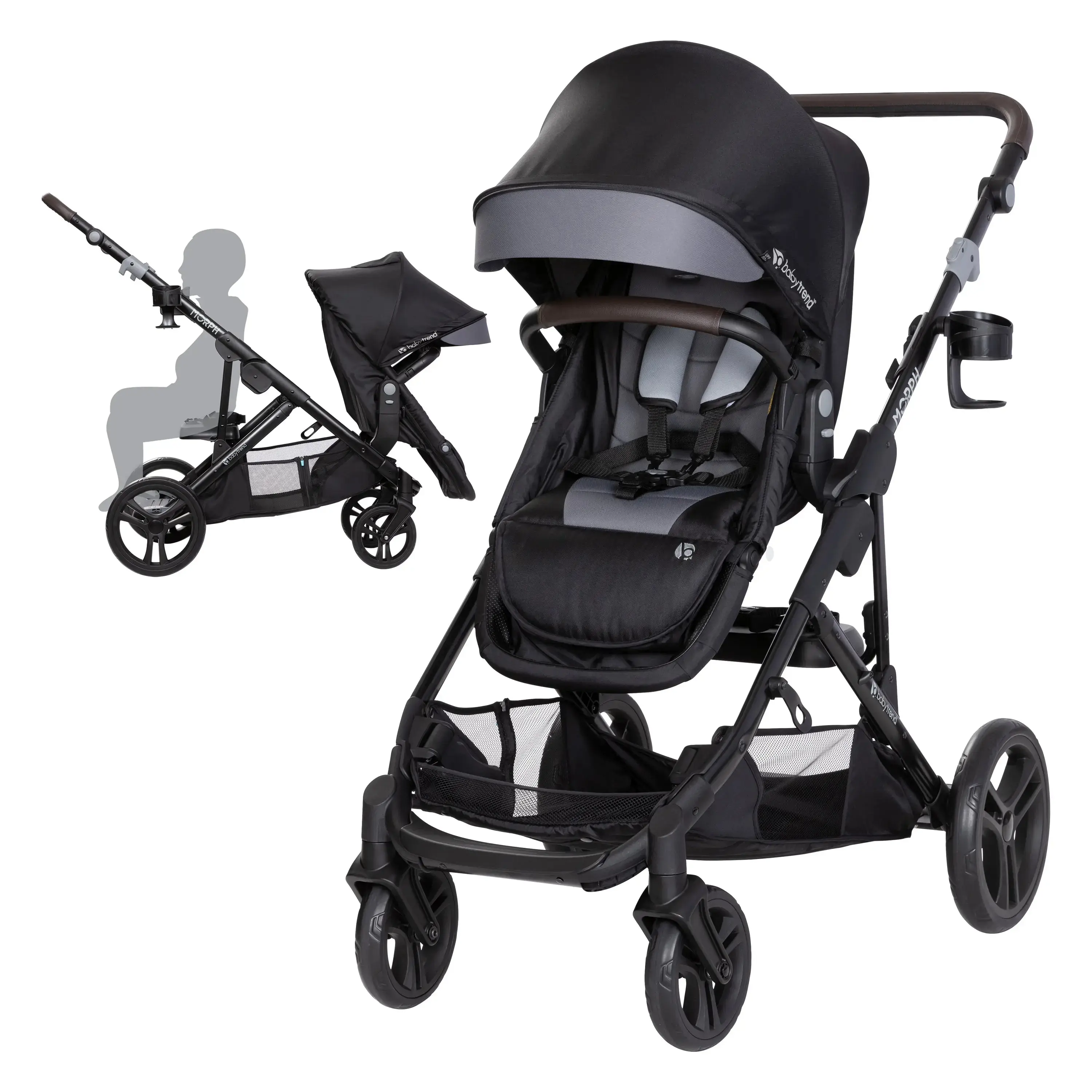 Baby Trend® Morph Versatile Single to Double Modular Stroller