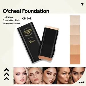 Everyday Glow Made Easy! O'CHEAL Foundation Stick - Hydrating, SPF15 & Radiant No-Makeup Finish