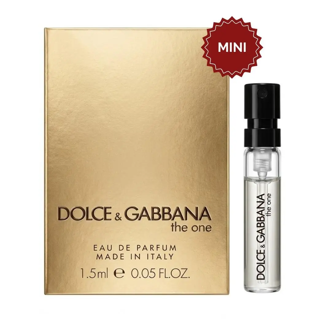 Dolce & Gabbana The One Eau de Parfum Vial For Women 1.5ml | Women's Luxury Perfume Sample Vial