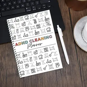 Adhd Cleaning Plan Handbook, Home Cleaning Scheduleand Checklist Management, Essential Guide for OrganizedHousekeeping