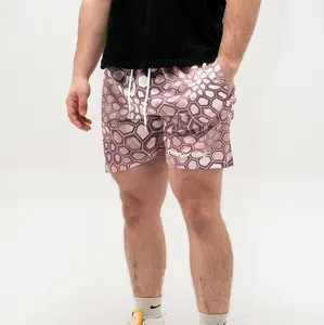 SNAKE CAMO SHORTS 5” INSEAM track short basketball camo short mesh short