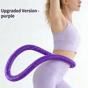 Ultra-Silent Soft Hula Hoop Noise-Free Full-Wrap Fitness Ring for Home Workout Equipment Ideal for Quiet Exercise Sessions and Full-Body Fitness