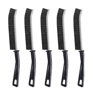 5 Pieces Crevice Cleaning Brush, Thin Gap Cleaning Brushes Crevice Cleaner Tool, Thin Hard Brush for Cleaning, Small Cleaning Brush for Kitchen,Bathroom,Household,Windows Groove,Faucet,Sinks